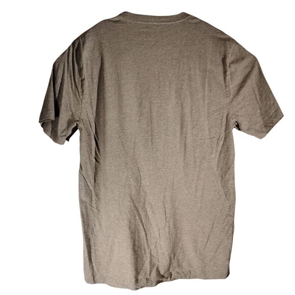 True Religion tshirt mens XL XLarge gray Buddha was here graphic tee short sleev - Picture 2 of 7